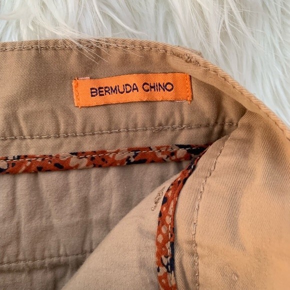 Tory Burch Chino Bermuda Shorts, Size 27 - Picture 5 of 7